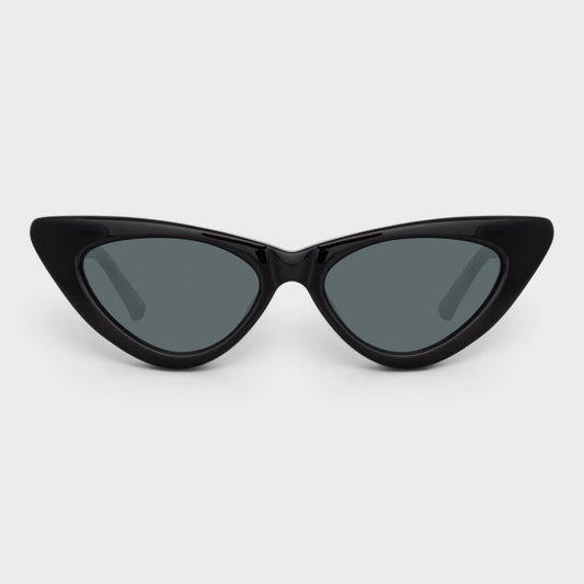 Linda Farrow Dora Cat-Eye Sunglasses Black