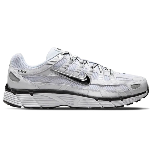 Nike P-6000 'White Metallic Silver Black'