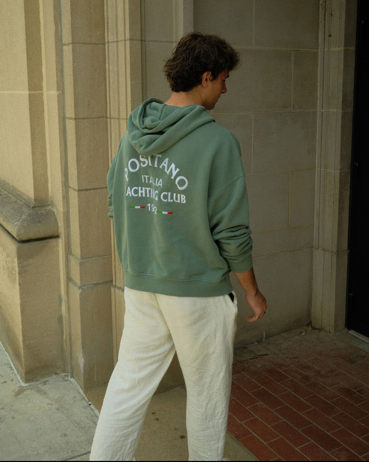 Positano Heavyweight Hoodie Green
