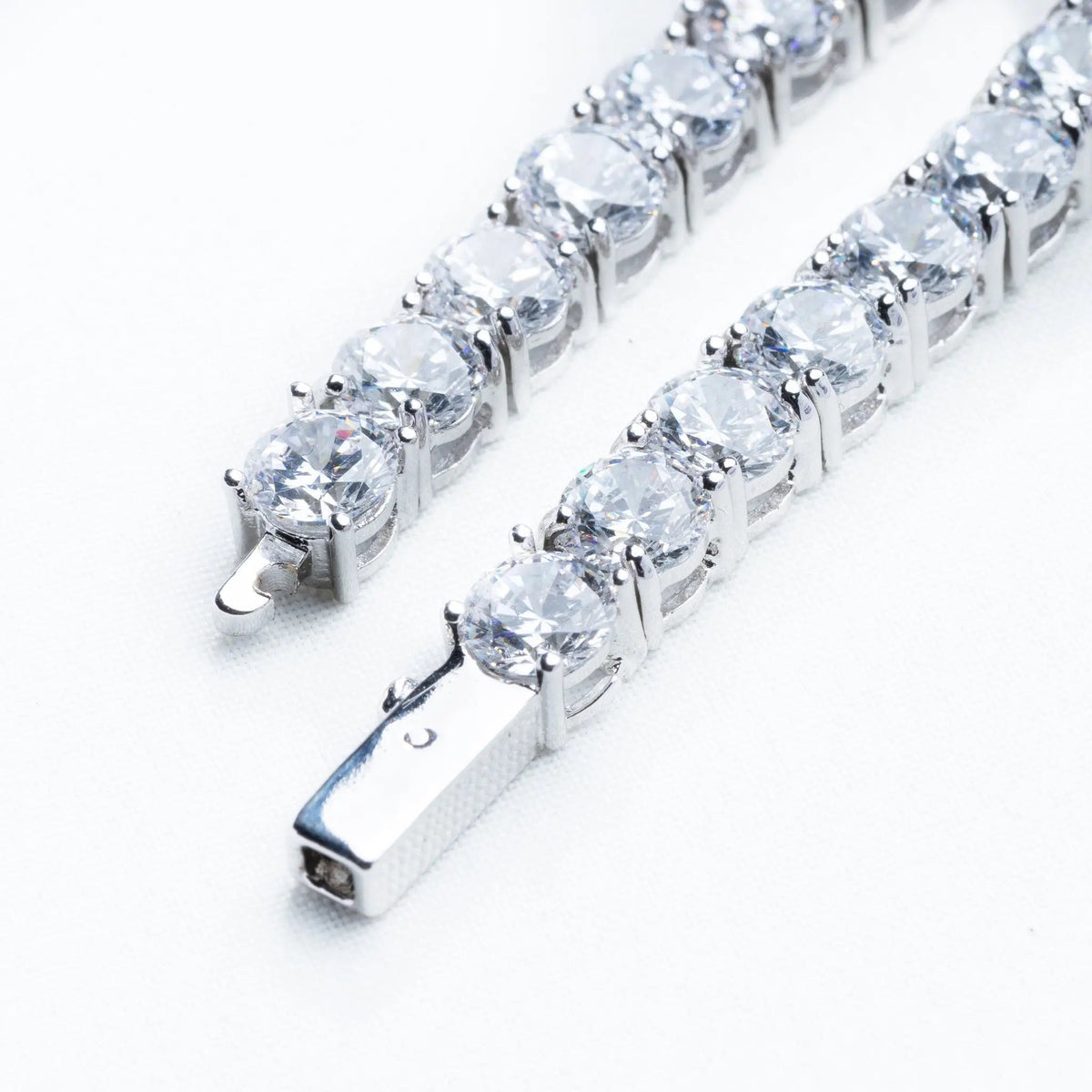 5mm Tennis Bracelet - White Gold