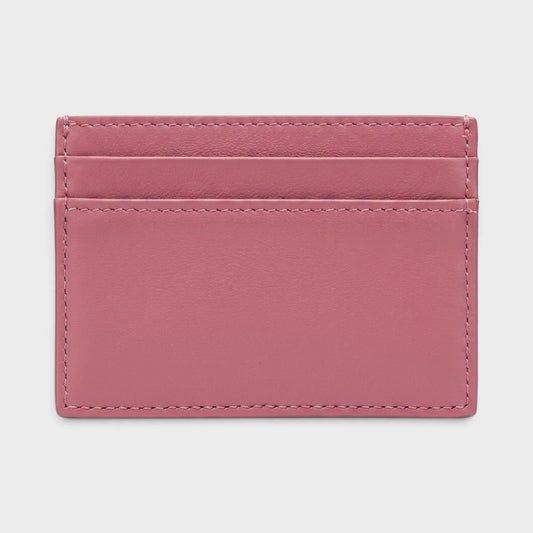 Medusa Card Case Quilted Pink