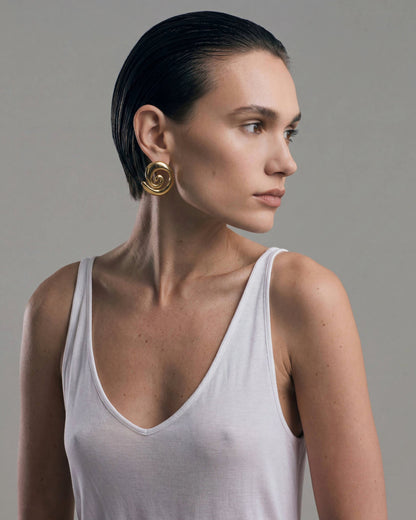 Vertigo Earrings | Gold Vermeil