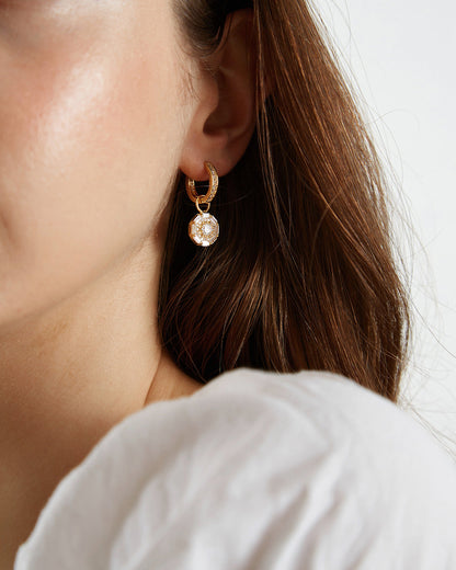 Something Gold Drop Earrings