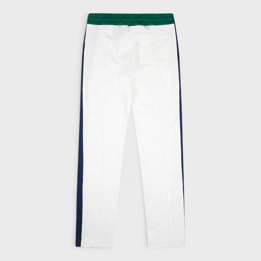 Colourblock Pintuck Jogger Green Navy White
