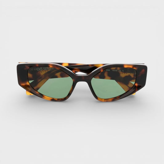 Memphis Havana Cat Eye Sunglasses Brown