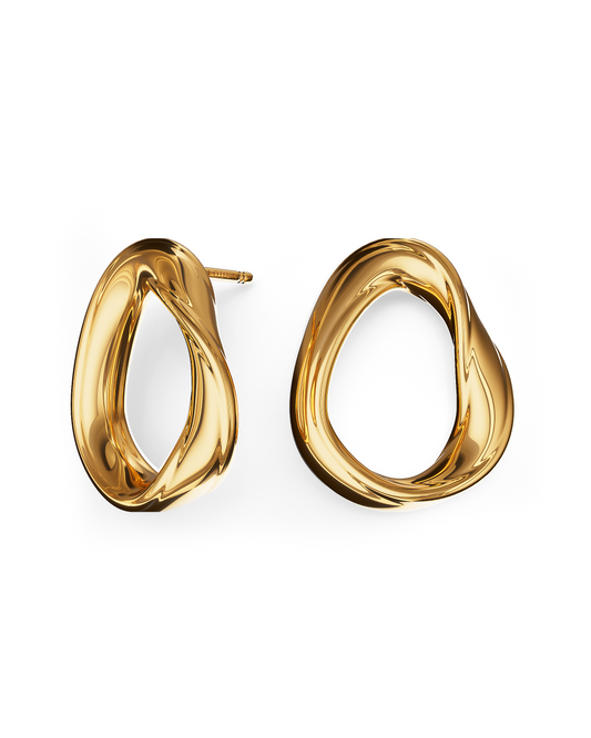 Oura Earrings | Gold Vermeil