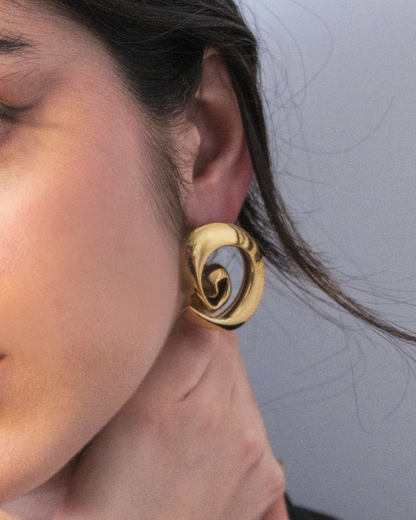 Vertigo Earrings | Gold Vermeil