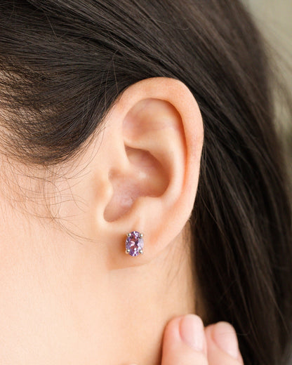 Essential Amethyst Jewellery Set in Sterling Silver
