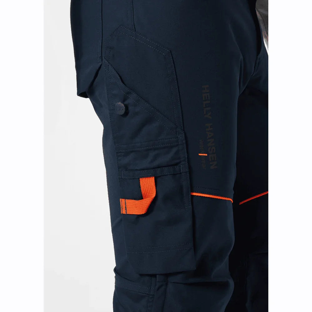 Helly Hansen 77552 Chelsea Evolution BRZ 4-Way Stretch Work Pants NAVY / D96 - 35" Waist - 30" Leg