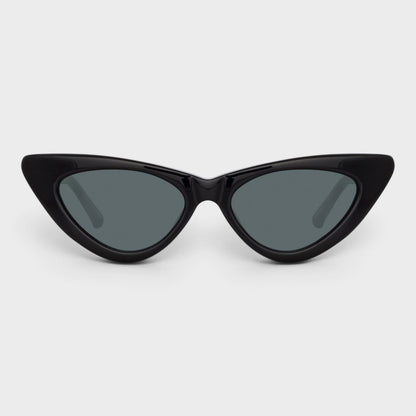 Linda Farrow Dora Cat-Eye Sunglasses Black