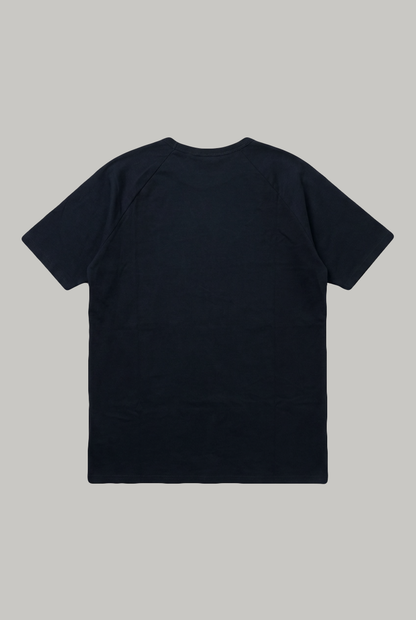 Hoxton Raglan Sleeve Fitted T-shirt - Navy