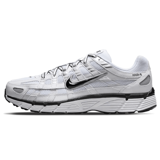 Nike P-6000 'White Metallic Silver Black'