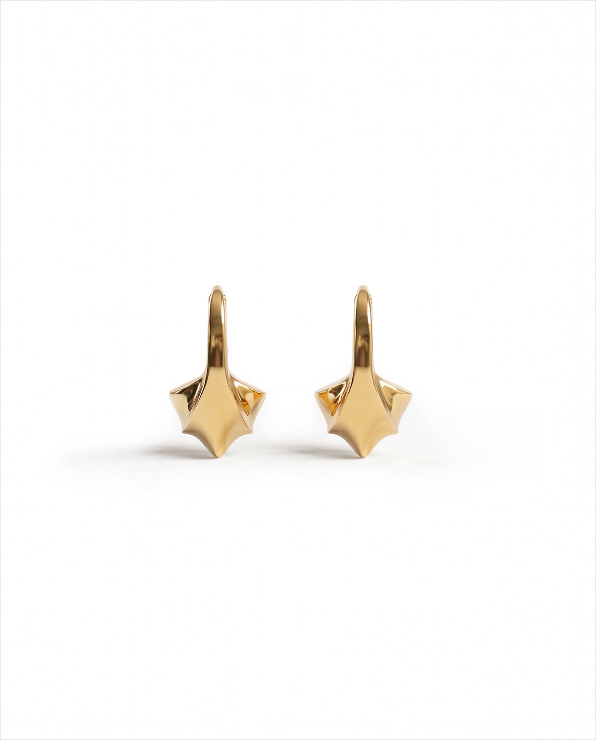 Elya Hoops | Gold Vermeil
