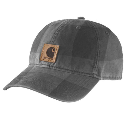Carhartt 107198 Flannel Script Cap