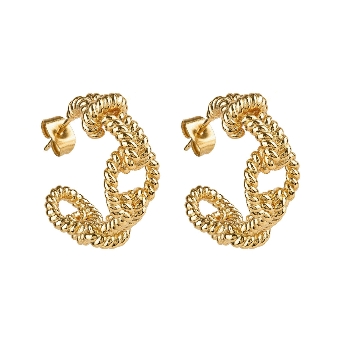 Knotted Rope Hoops