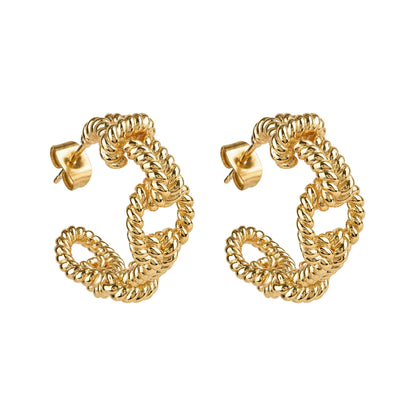 Knotted Rope Hoops