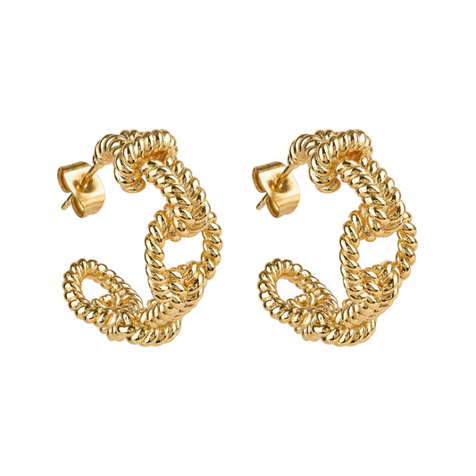 Knotted Rope Hoops