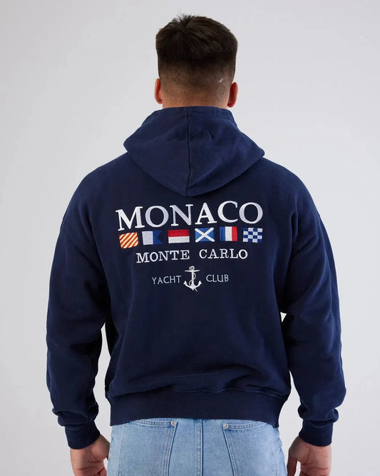 Monaco Heavyweight Hoodie Navy