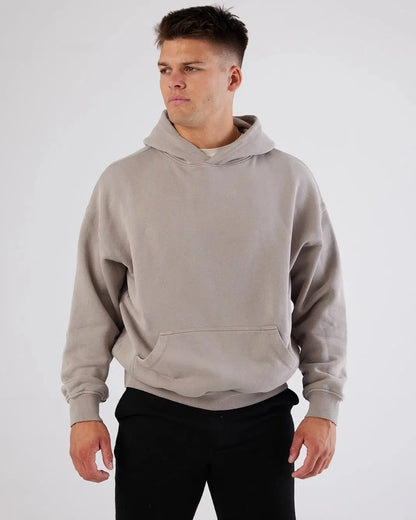 Antibes Heavyweight Hoodie Beige