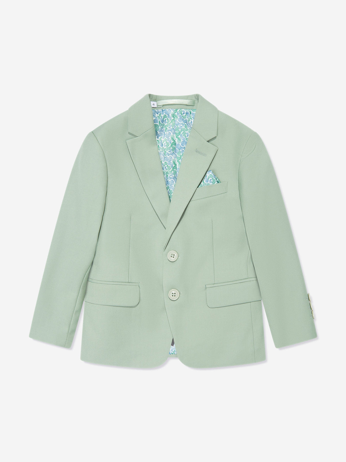 SUITLAB London Boys 7 Piece Suit Set in Green