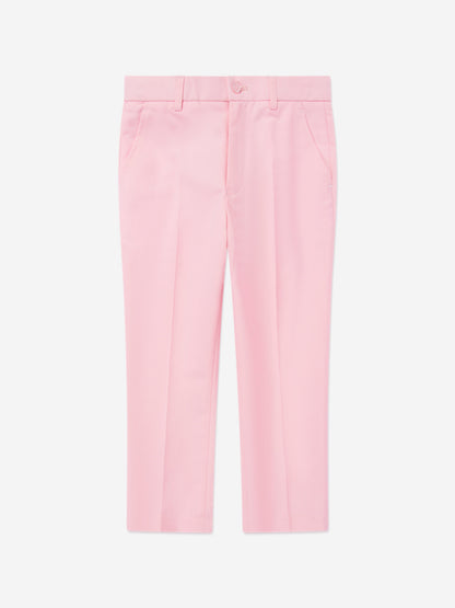 SUITLAB London Boys 7 Piece Suit Set in Pink