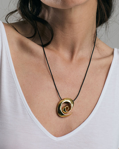 Vertigo Pendant | Gold Vermeil