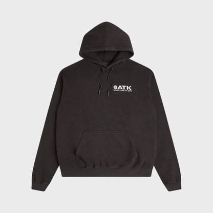 Music Lives On ATK Hoodie Black White