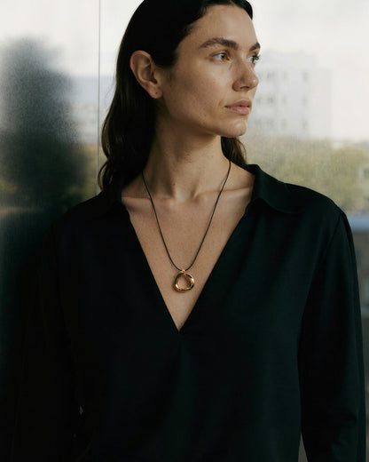 Oura Pendant | Gold Vermeil