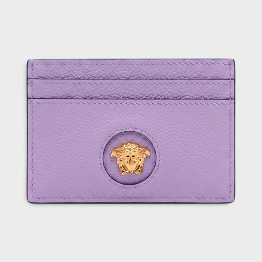 Medusa Card Case Lilac Gold