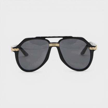 Rajio Sunglasses Black Gold