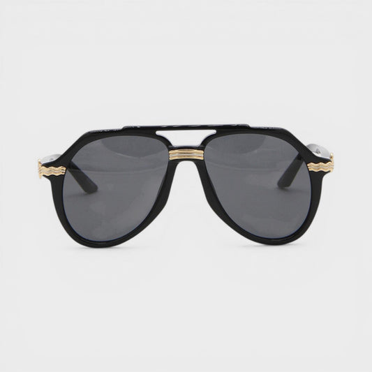 Rajio Sunglasses Black Gold