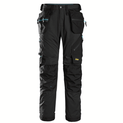 Snickers 6210 LiteWork, 37.5® Holster Pocket Work Trousers Black / 150 (35" Waist, 35" Leg)