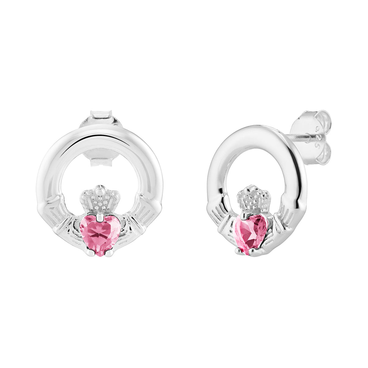 October Birthstone Claddagh Jewellery Set