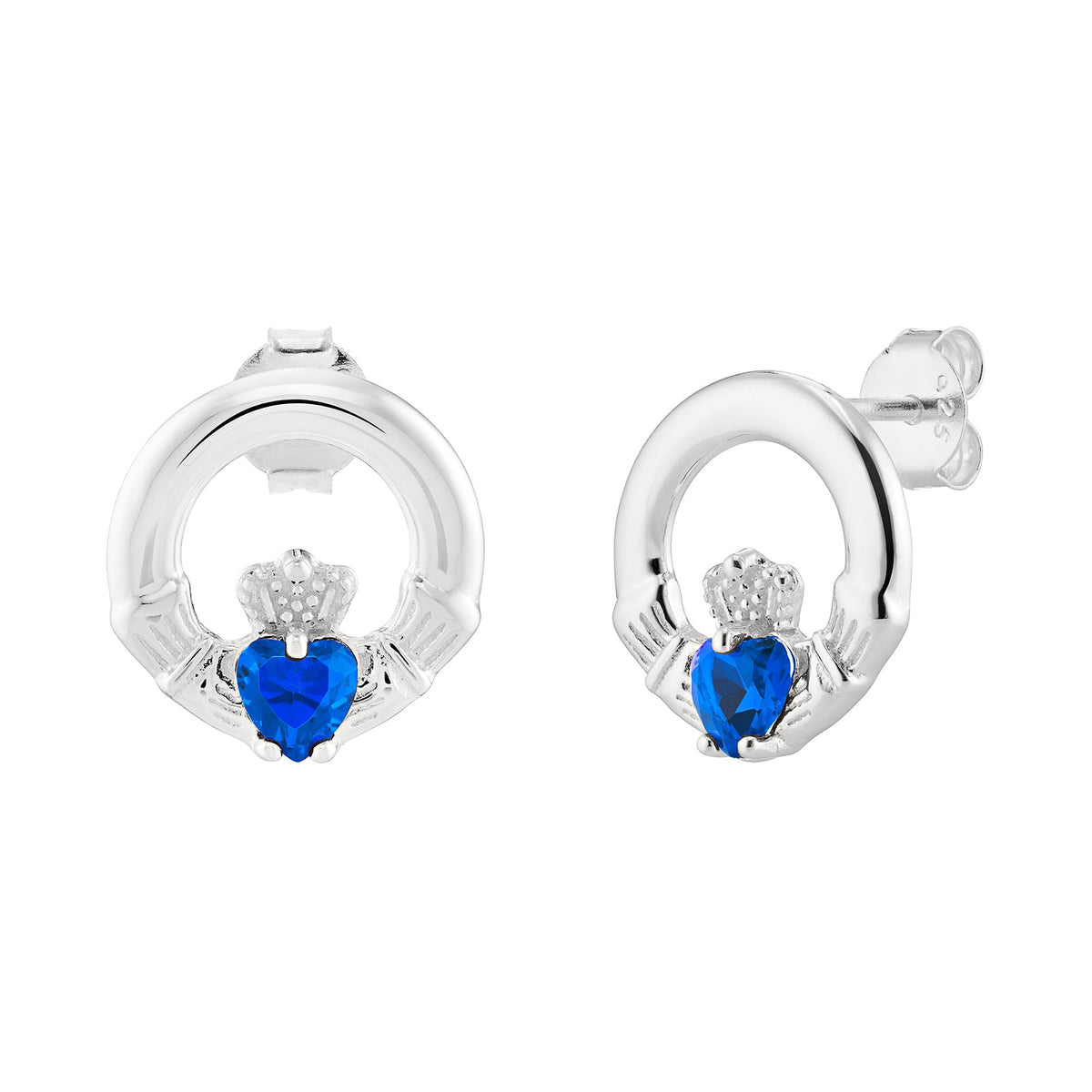 September Birthstone Claddagh Jewellery Set