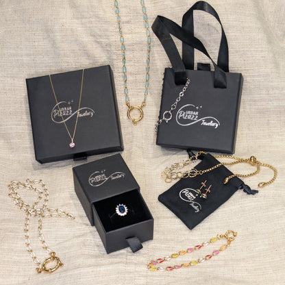 May Birthstone Claddagh Jewellery Set