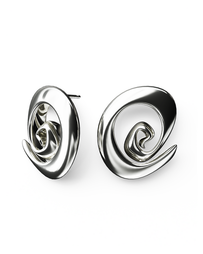 Vertigo Earrings | Sterling Silver