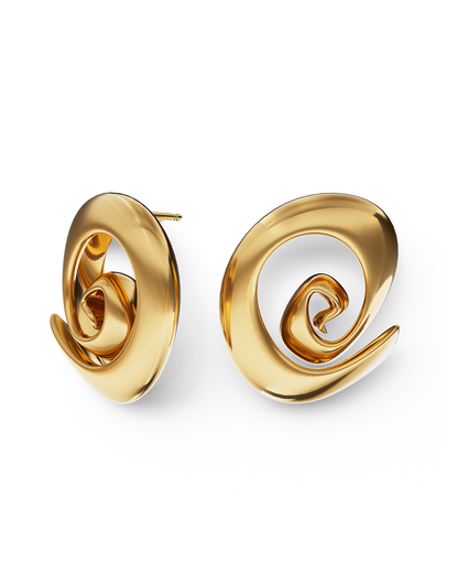 Vertigo Earrings | Gold Vermeil