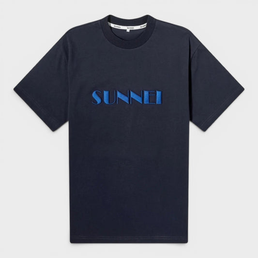 Classic T-Shirt Big Logo Blue