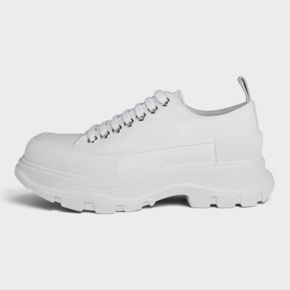 Tread Slick Lace Up Triple White