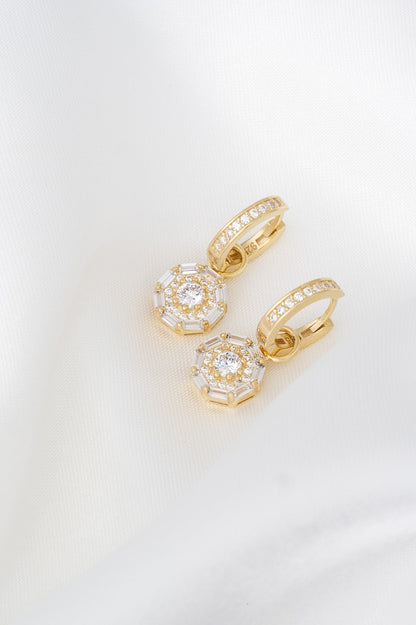 Something Gold Drop Earrings