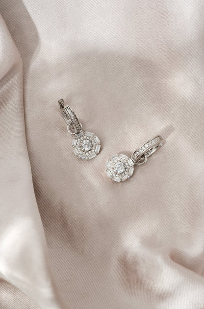Something Silver Drop Earring