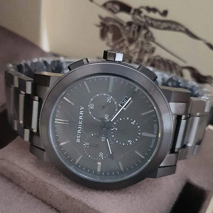 Burberry BU9354 The City Men's Watch Gunmetal