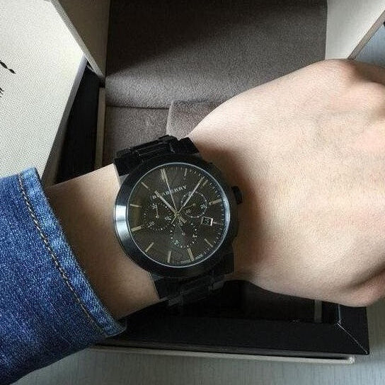Burberry BU9354 The City Men's Watch Gunmetal