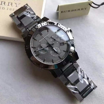 Burberry BU9381 The City Men's Watch Grey Dial