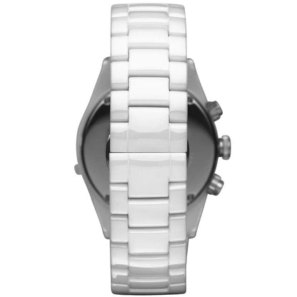Emporio Armani AR1424 Leo Men's White Ceramic Watch