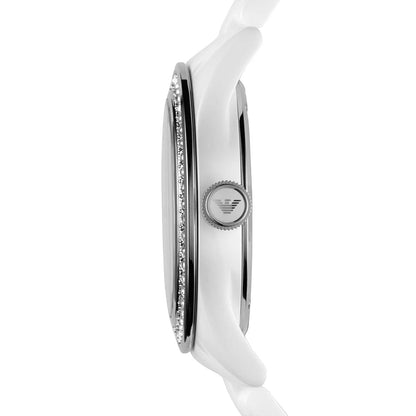Emporio Armani AR1426 Ceramica Women's White Watch