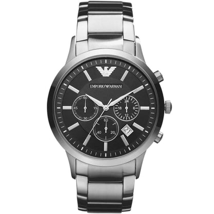 Emporio Armani AR2434 Renato Men's Silver Watch