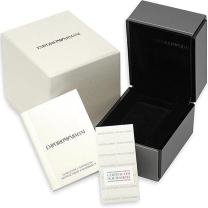 Emporio Armani AR5905 Sportivo Men's Black & Rose Gold Watch