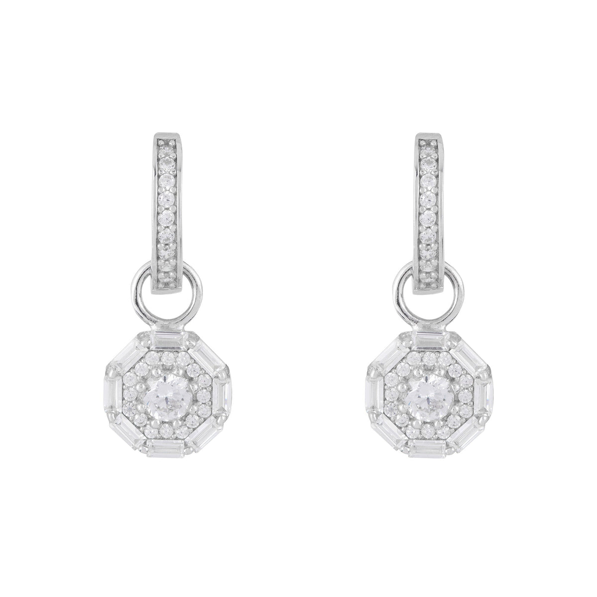 Something Silver Drop Earring