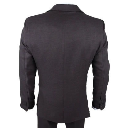 IM06 - Men's 3 Piece Charcoal Grey Classic Suit